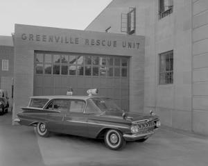 Chevrolet Biscayne Brookwood 4-Door Wagon Rescue Squad '1959